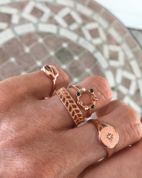 Wanderlust Ring Set