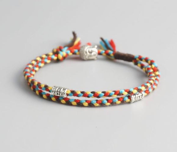 Tibetan Buddhist Woven Bracelet/ Anklet