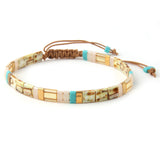 Pastel Tila Glass Bead Bracelet