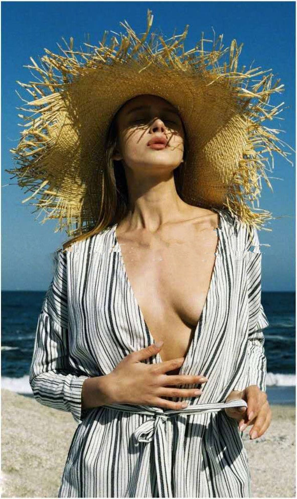 Vintage Straw Sun Hat