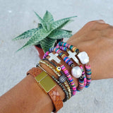 Surfin' Heishi Bracelets