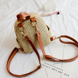 Mini Straw Backpack