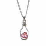 Love In A Bottle Pendant Necklace In Candy Colors!