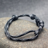 Nautical Wrap Cord Bracelet, Mens - Just $12.99