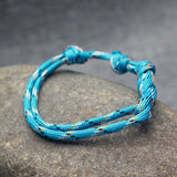 Nautical Wrap Cord Bracelet, Mens - Just $12.99