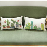 Colorful Cactus pillow covers