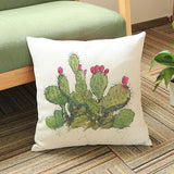 Colorful Cactus pillow covers