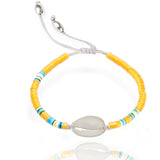 Summer heishi Beaded Bracelets