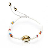 Summer heishi Beaded Bracelets