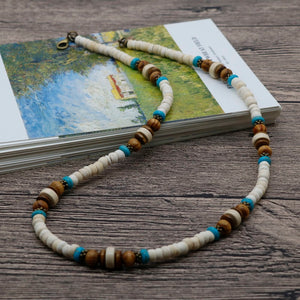 Heishi Necklace With Authentic Coconut Shell beads