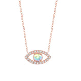 Angel Eye Moonstone Necklace