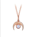 Angel Eye Moonstone Necklace