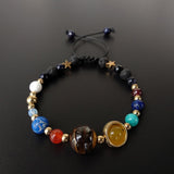 The Galaxy With Pluto Bracelet - Slide It On And You Are The Sun! Just $15.99