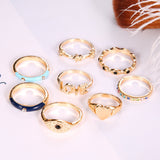 Evil Eye Ring Set