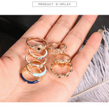 Evil Eye Ring Set