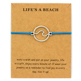 Ocean Waves Adjustable Bracelet