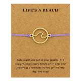 Ocean Waves Adjustable Bracelet