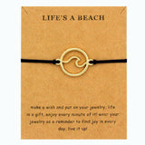 Ocean Waves Adjustable Bracelet