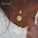 Shell Pendant Necklaces-3 Piece Sets