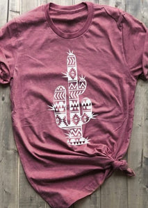 Pink Cactus Tee-Shirt