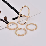 Vintage inspired knuckle ring set