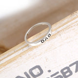 Dad Ring- Great For Fathers Day