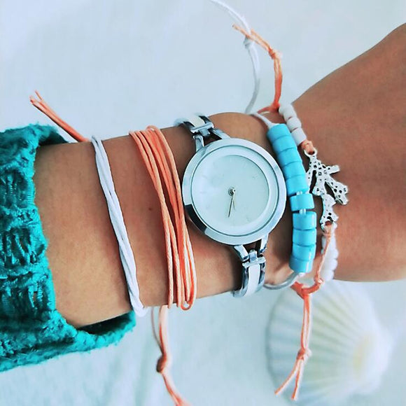 Seaweed  Multi-layer Bracelet set