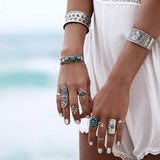 Turquoise Ring Set