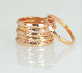 Gold And Silver Stackable Rings