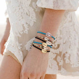 Summer heishi Beaded Bracelets