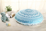 Colorful Mandala Floor Pillow ottoman