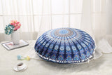 Colorful Mandala Floor Pillow ottoman